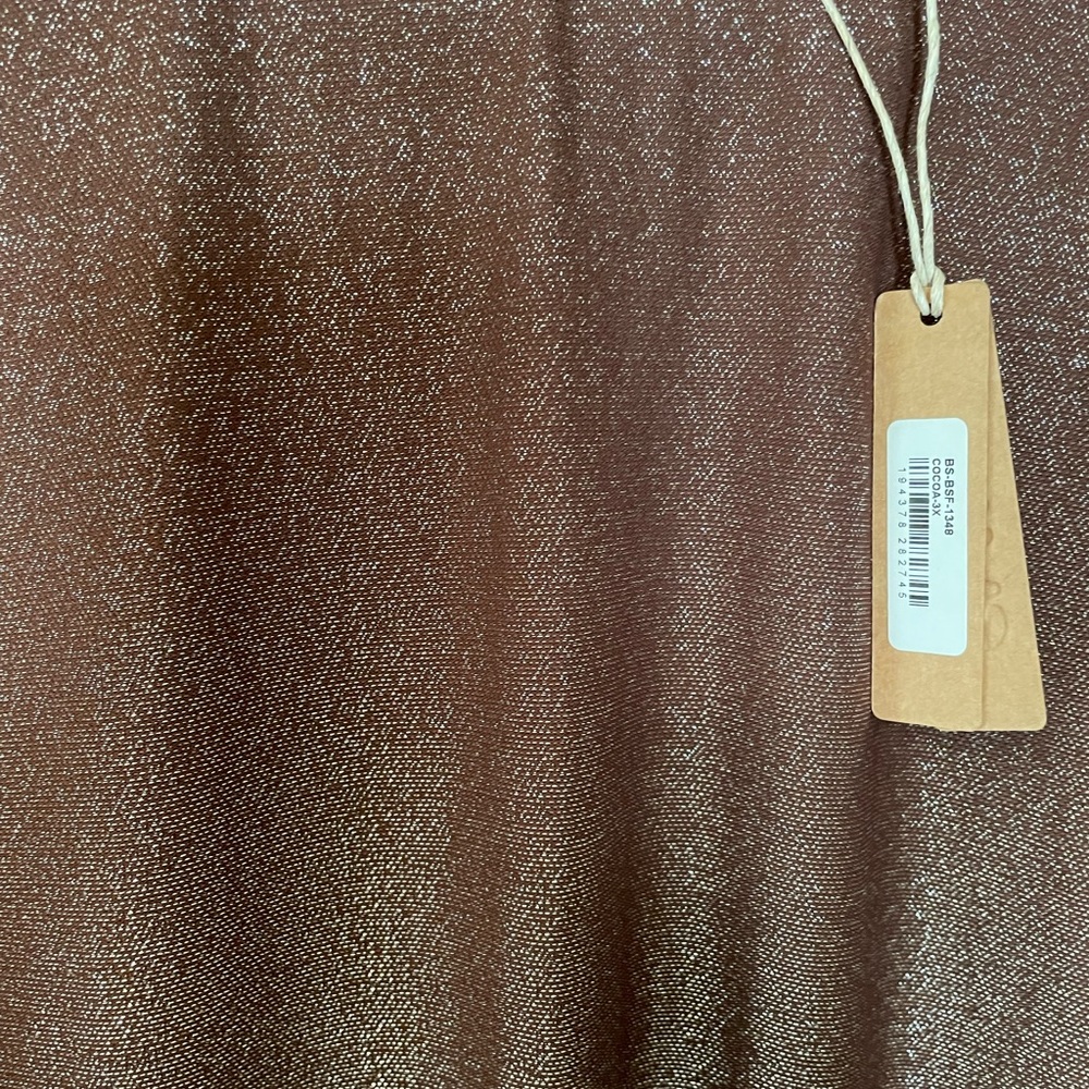 Skims NWT 3X Metallic One Piece Catsuit.